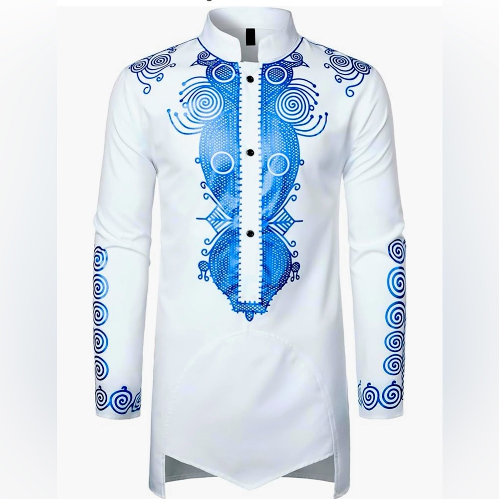 🌸🔥Men Stunning Dashiki Luxury Shirt’s✨💕
